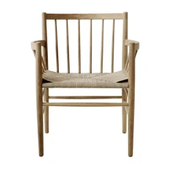 Chaise à accoudoirs J81, Oak nature oiled