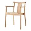 Chaise à accoudoirs Merkur, Natural oak