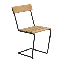 Chaise 1, Chêne huilé-noir
