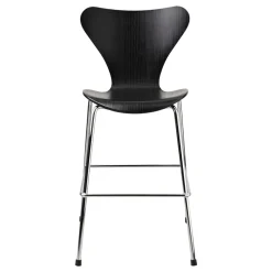 Chaise 3177 Series 7 Junior chrome, Black