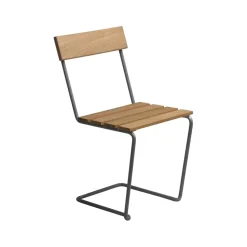 Chaise 1, Teck-structure en acier avec galvanisation à chaud
