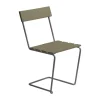 Chaise 1, Vert clair chêne-stand galvanisé à chaud