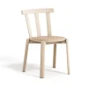 Chaise Alt assise rembourrée en bouleau, Elmovegeta 22011-vernis mat clair