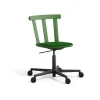 Chaise Alt sur pied pivotant avec assise rembourrée en bouleau, Hallingdal 65-960 green-vert mousse 16