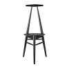 Chaise Anker J157, Oak black lacquered