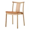 Chaise avec coussin Merkur, Oak- Dakar 0250 cognac