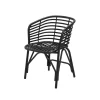 Chaise Blend avec accoudoirs, Lava grey