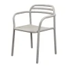 Chaise Bliss avec accoudoirs, Sand