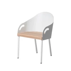 Chaise Brunnsviken, Blanc-chêne