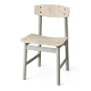 Chaise Conscious BM3162, Hêtre gris-bois gris usé