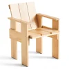 Chaise Crate Dining Chair, pin laqué, Water-based lacquered pinewood