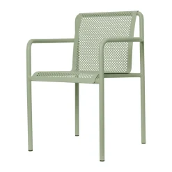 Chaise Dapple avec accoudoirs, Tea Green