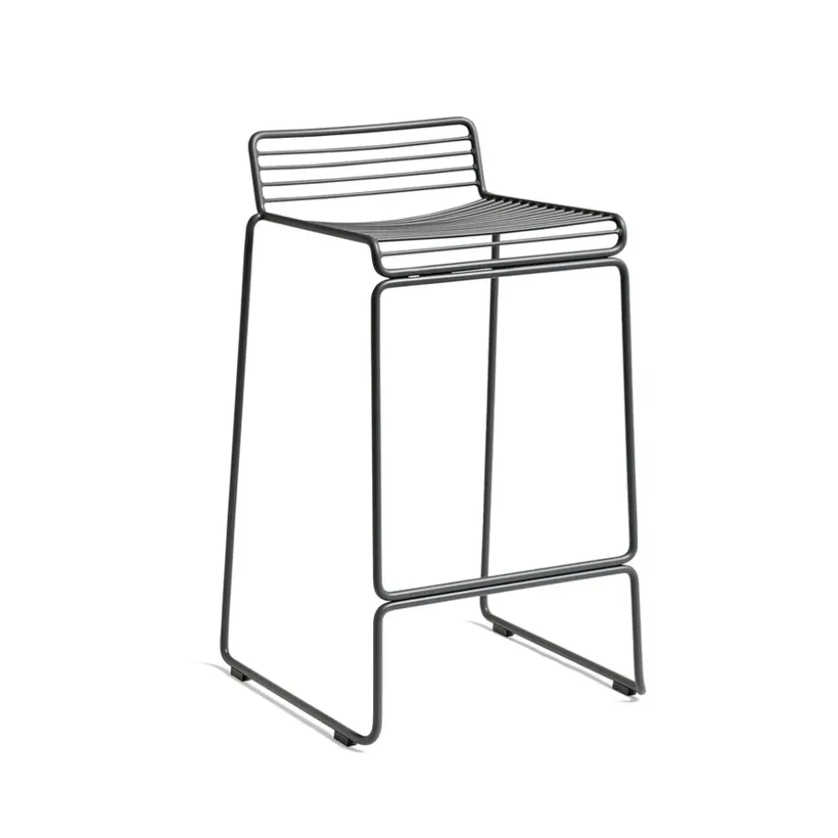 Chaise de bar Hee 65 cm, Asphalt grey