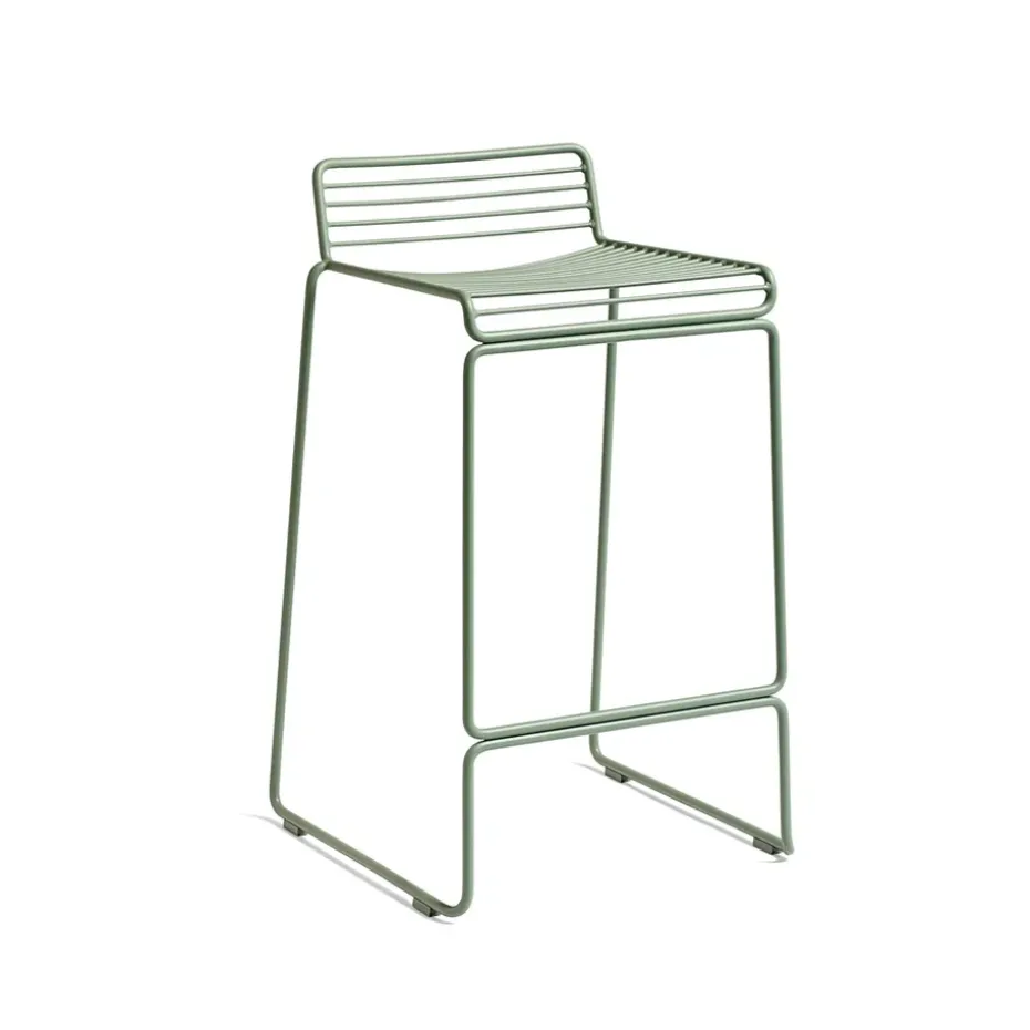 Chaise de bar Hee Low barstol, Fall green