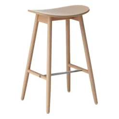 Chaise de bar Icha 65 cm, Hêtre