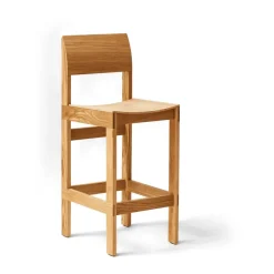 Chaise de bar Sonder 65 cm, Chêne