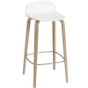 Chaise de bar Visu 75 cm, White-Oak
