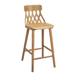 Chaise de bar Y5 63 cm, Chêne huilé