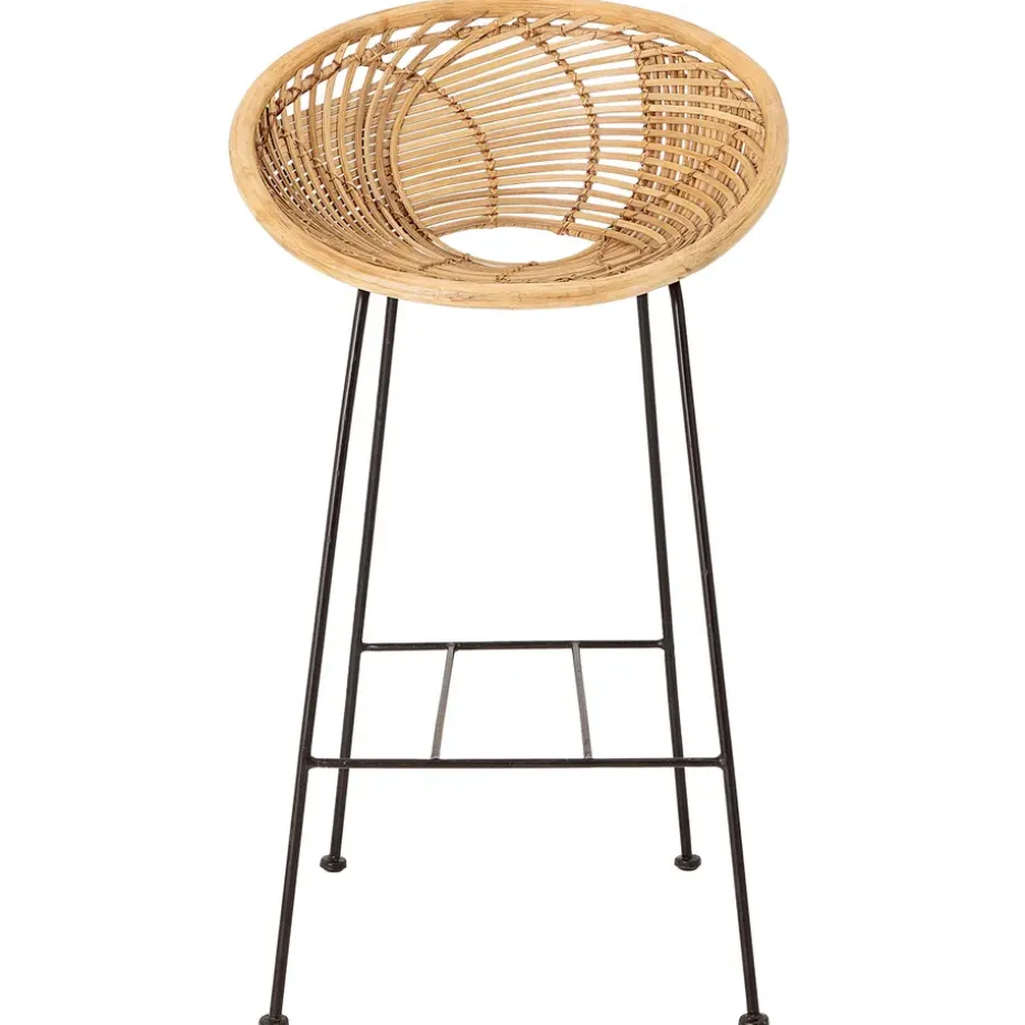 Chaise de bar Yonne rotin, Nature