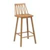 Chaise de bar ZigZag 63 cm, Chêne huilé
