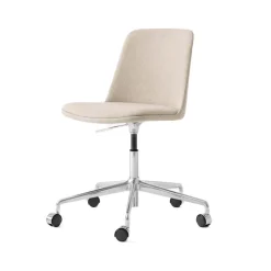 Chaise de bureau Rely HW31, Hallingdal 200-structure aluminium