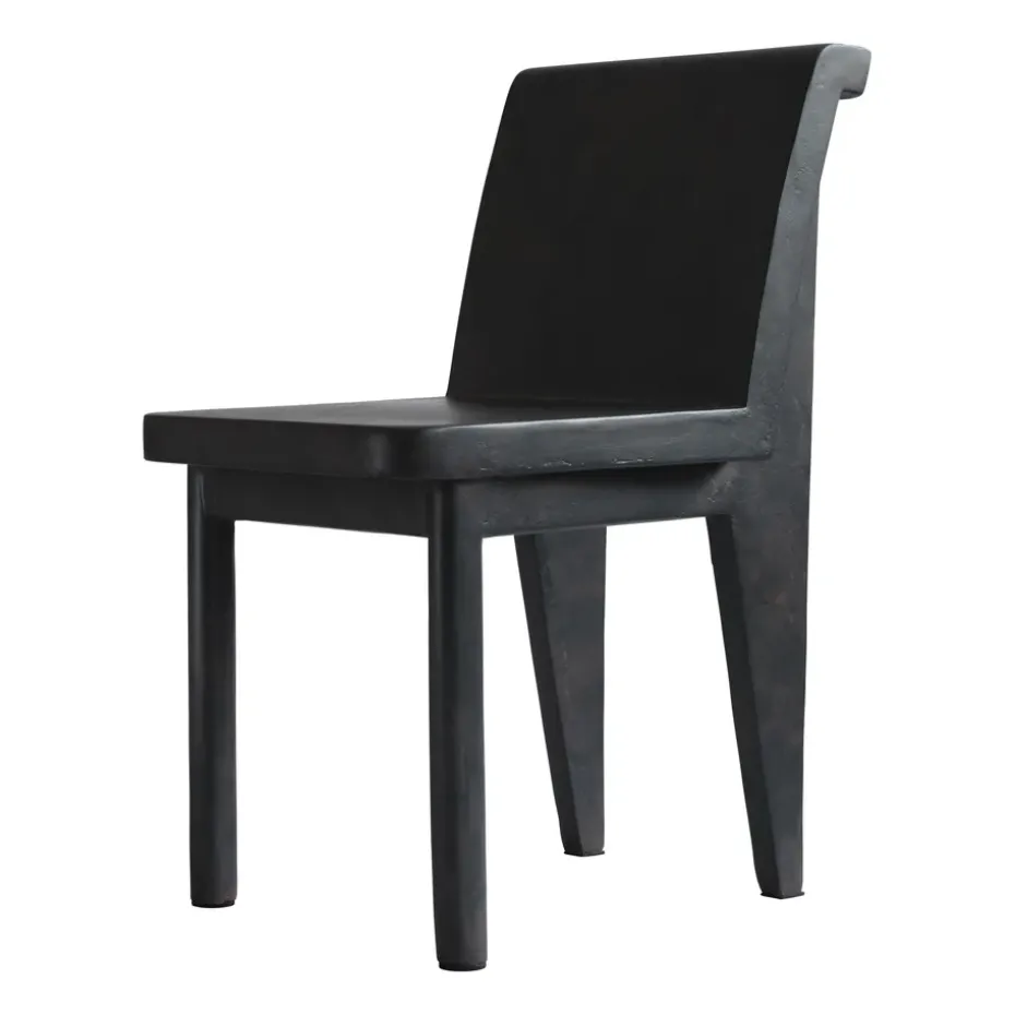Chaise de cuisine étroite Brutus 52x78,5 cm, Café