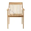 Chaise de jardin M1 Sammen, Teak-nature oiled