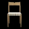 Chaise de salle à manger Ekeryd, Webbing-laquered oak