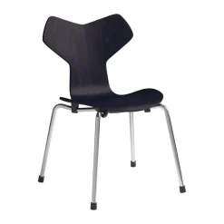 Chaise d'enfant Grand Prix, Midnight blue frêne peint-chrome