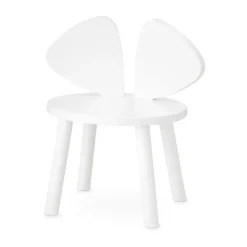 Chaise d'enfant Mouse Chair, Blanc