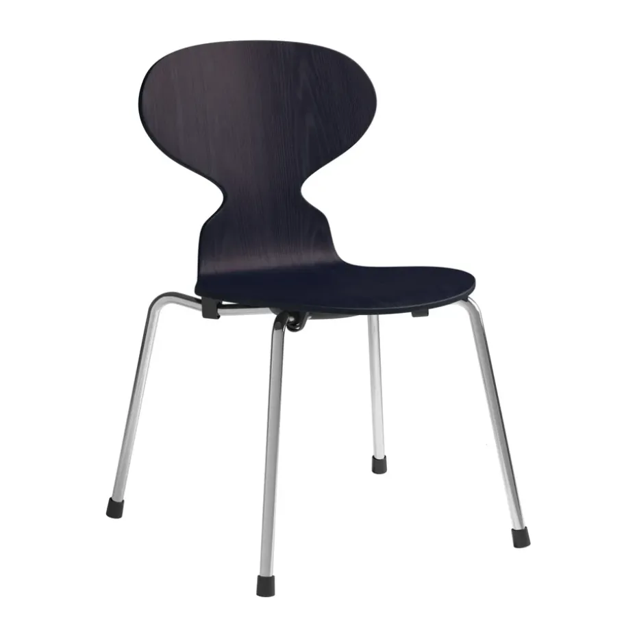 Chaise d'enfant Myran, Midnight blue frêne peint-chrome