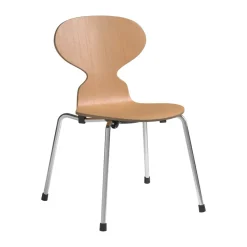 Chaise d'enfant Myran, Oregon pine-chrome