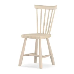 Chaise enfant Lilla Åland bouleau 33 cm, Laqué mat clair