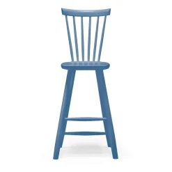 Chaise enfant Lilla Åland bouleau 52 cm, Bleu Aube