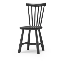 Chaise enfant Lilla Åland bouleau 33 cm, Noir