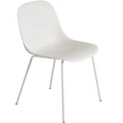 Chaise Fiber Side Chair, blanc