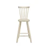 Chaise haute Lilla Åland, lampe en bouleau laqué mat