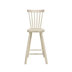 Chaise haute Lilla Åland, lampe en bouleau laqué mat