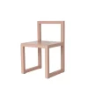 Chaise haute Little Architect, rose, placage de hêtre