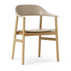 Chaise Herit en chêne, Sand