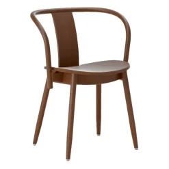 Chaise Icha, Hêtre teinté noyer