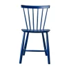 Chaise J46, Beech dark blue painted
