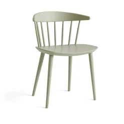 Chaise J104, Bouleau Sage laqué