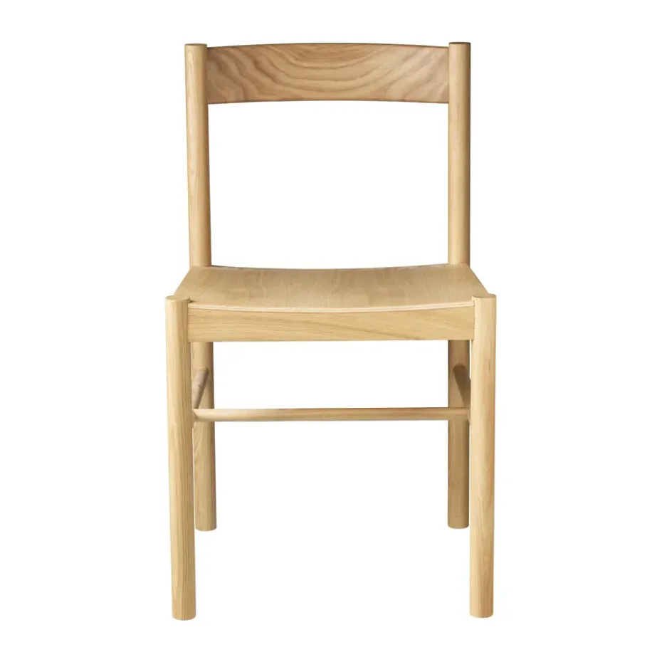 Chaise J178 Lønstrup v2, Oak nature laqué