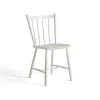Chaise J41, White lacquered beech