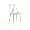 Chaise J77, White lacquered beech