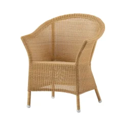 Chaise Lansing weave avec accoudoirs, Natural