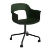 Chaise Layout Armchair 261, Pastel green-black