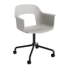 Chaise Layout Armchair 261, Sky grey-black