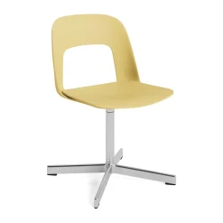 Chaise Layout Chair 131, Biscotti-aluminium poli